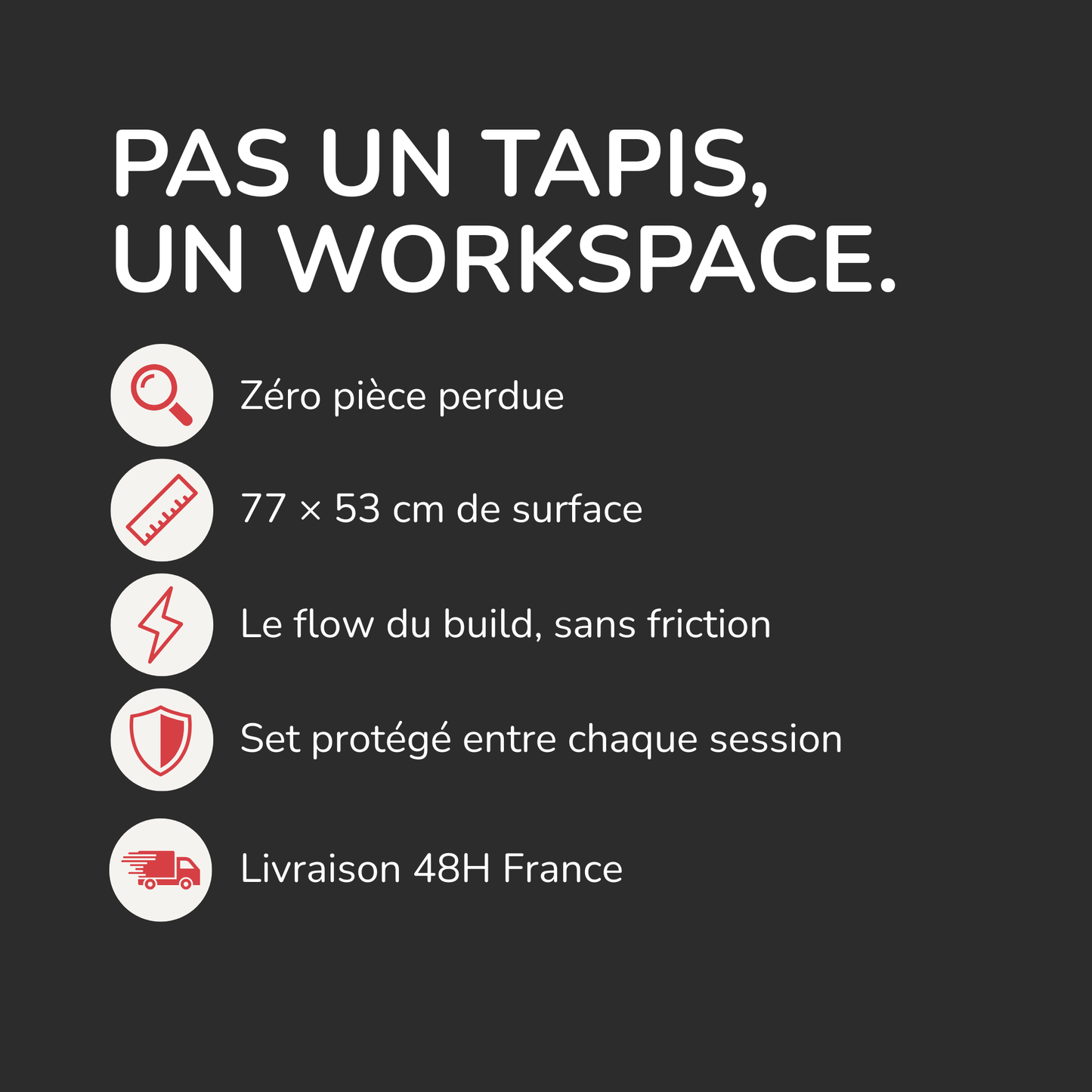 Place au build. 🧱